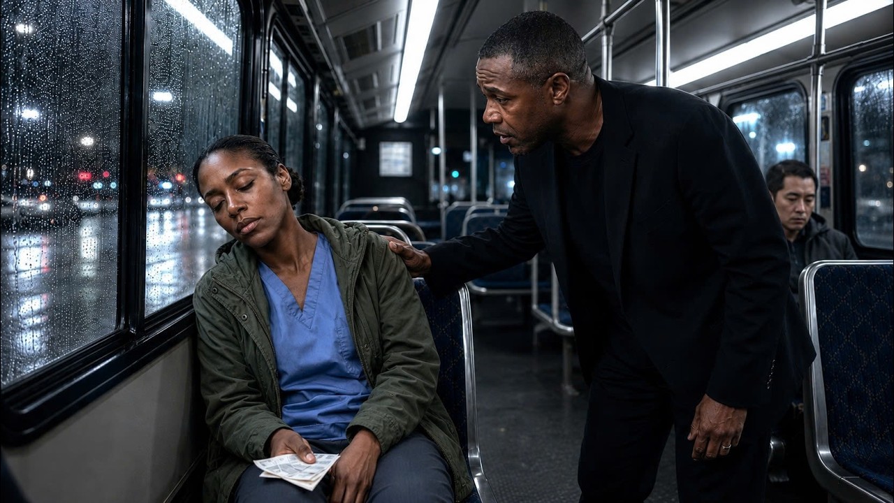 The bus was nearly empty at ten on a Tuesday night, and I was sitting in my usual row when I heard a woman whisper to the window, “I don’t know how much longer I can hold on.” She was asleep in a...
