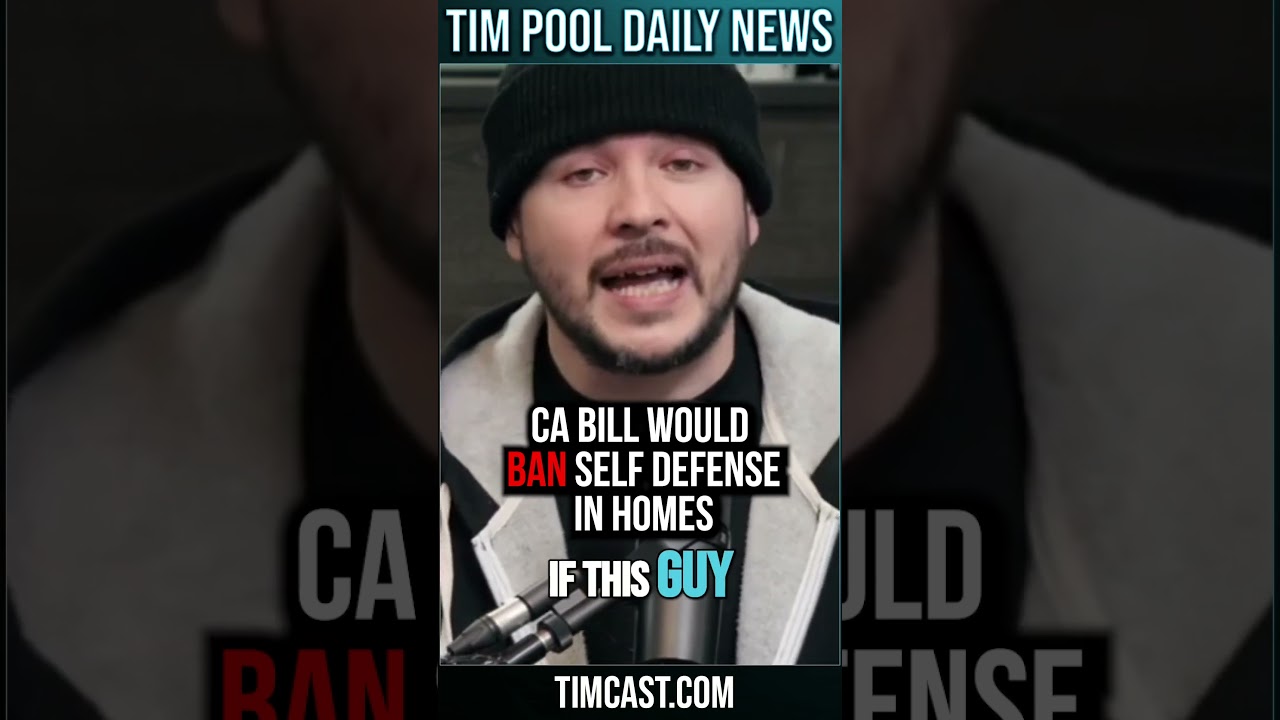 CA Bill Would BAN Self Defense In Homes #shorts