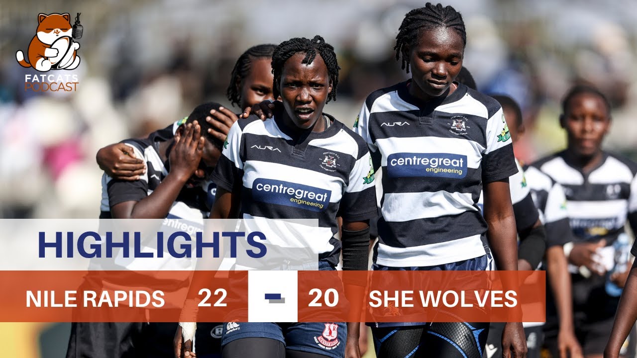 She Wolves Rugby Highlights: Nile Rapids vs She Wolves | Uganda Cup 2025 - Women's Final ...