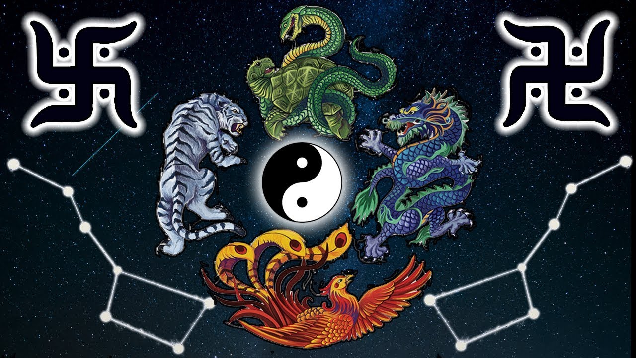 The Big Dipper | 4 Heavenly Beasts | Swastika/Manji ☯️