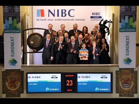 NIBC Holding N.V. celebrates IPO
