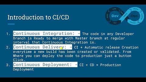 Introduction to Salesforce DevOps || Continuous Integration || Continuous Deployment
