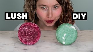 My DIY take on a 5-star LUSH shampoo bar ⭐️