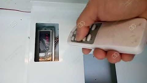 Setting Remote Control of Fresh Orange Juice Vending Machine