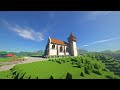 Medieval Fantasy World - Episode 5 - Church - Timelapse - With Interior!