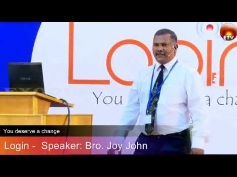 Exodus Tv - Login 2014 Speaker Bro Joy John - HD Video