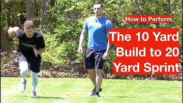 10 Yard Build to 20 Yard Sprint
