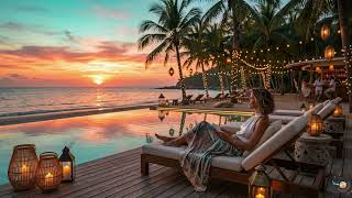 🌴 Sunset Pool Lounge 🌅 Soft Deep House Mix