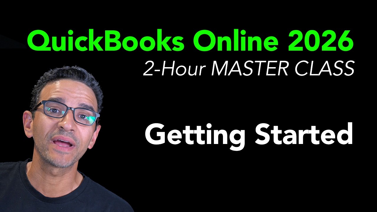 QuickBooks Online 2026 Full Tutorial (2hr Webinar) - YouTube