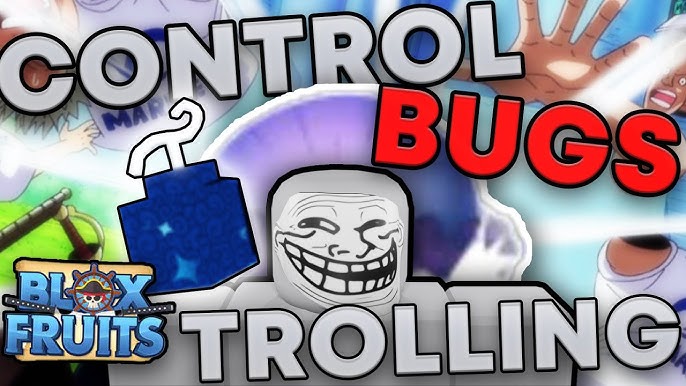 This NPC Uses CONTROL FRUIT! In Blox Fruits (Roblox TROLLING) 