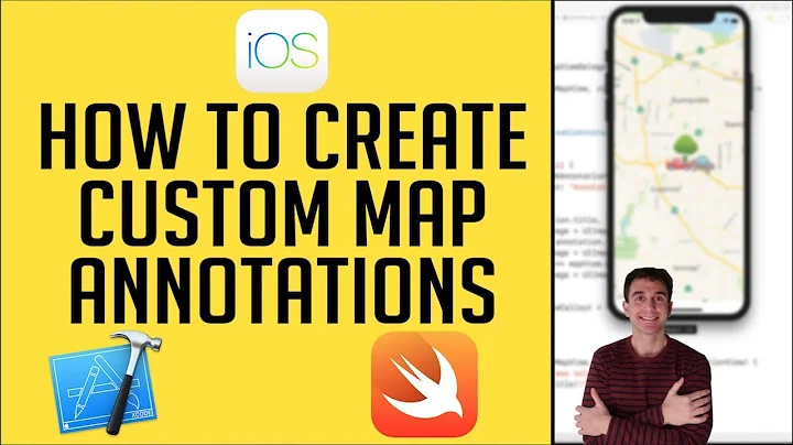 iOS MapKit Tutorial - How To Create Custom Annotations