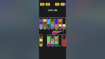 Water Sort Puzzle Level 589 Walkthrough Solution Android/iOS 💦