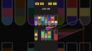 Water Sort Puzzle Level 589 Walkthrough Solution Android/iOS 💦