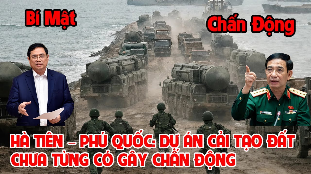 HÀ TIÊN – PHÚ QUỐC: DỰ ÁN CẢI TẠO ĐẤT CHƯA TỪNG CÓ GÂY CHẤN ĐỘNG