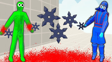 NINJA & SENSEI vs EVERY UNIT Totally Accurate Battle Simulator TABS 2