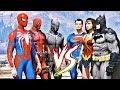 HOMEM ARANHA, PANTERA e DEADPOOL! A Corrida Parkour com Super Heróis - GTA V MODS