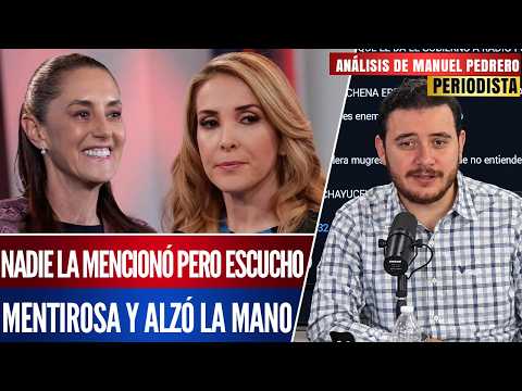 AZUCENA TOOK THE BAIT: SHE LIED ABOUT THE PRESIDENT AND IS COMPLAINING ON THE RADIO: MANUEL PEDRERO