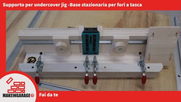 Kit per i fori a tasca per giunzioni di legno (pocket hole) - JustMolla