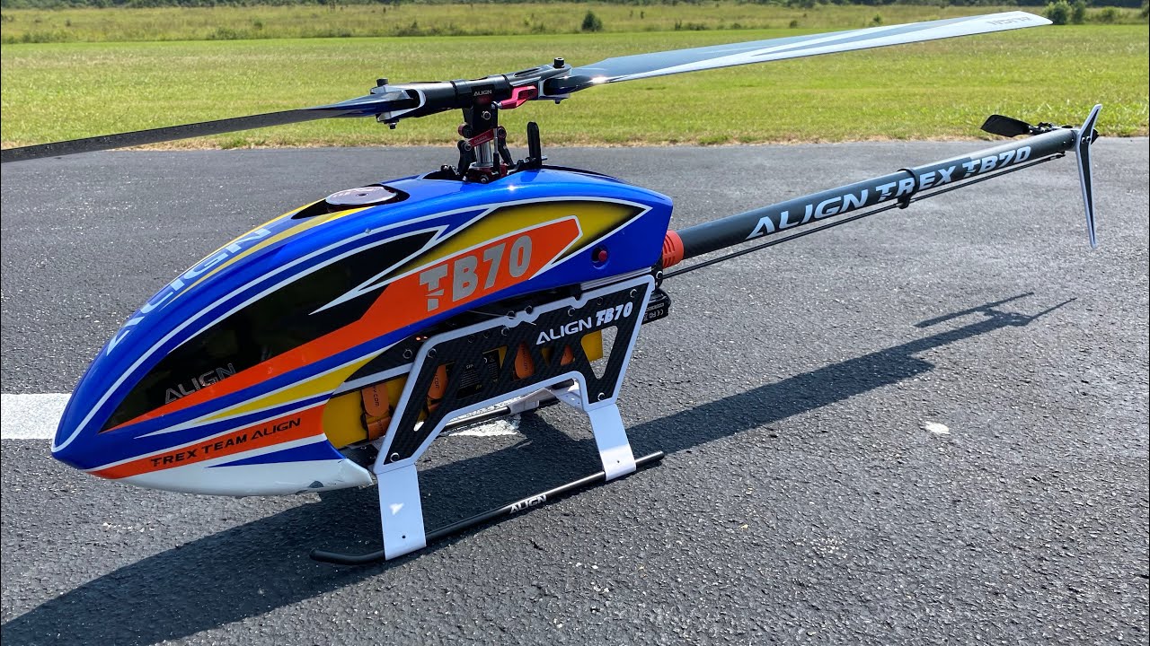 Align TB70 Maiden Flight - YouTube