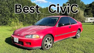 Why This is the Best Civic  1995 Honda Civic DX Review