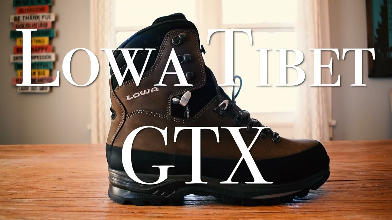 Bemiddelen Modernisering Overtollig Lowa Tibet GTX Hiking / Hunting Boots PREVIEW - YouTube