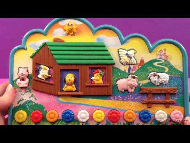Vintage Animal Musical Piano Toy for Kids with Sounds Music Animal
