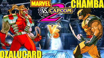 MvC2 Mvci Umvc3 CHAMBA vs OZAKUCARD pt 1