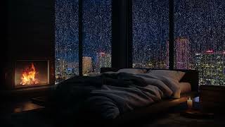 Night Rain for Deep Sleep | Natural Rain Sounds in Forest for Relaxation, Study | Healing Soul
