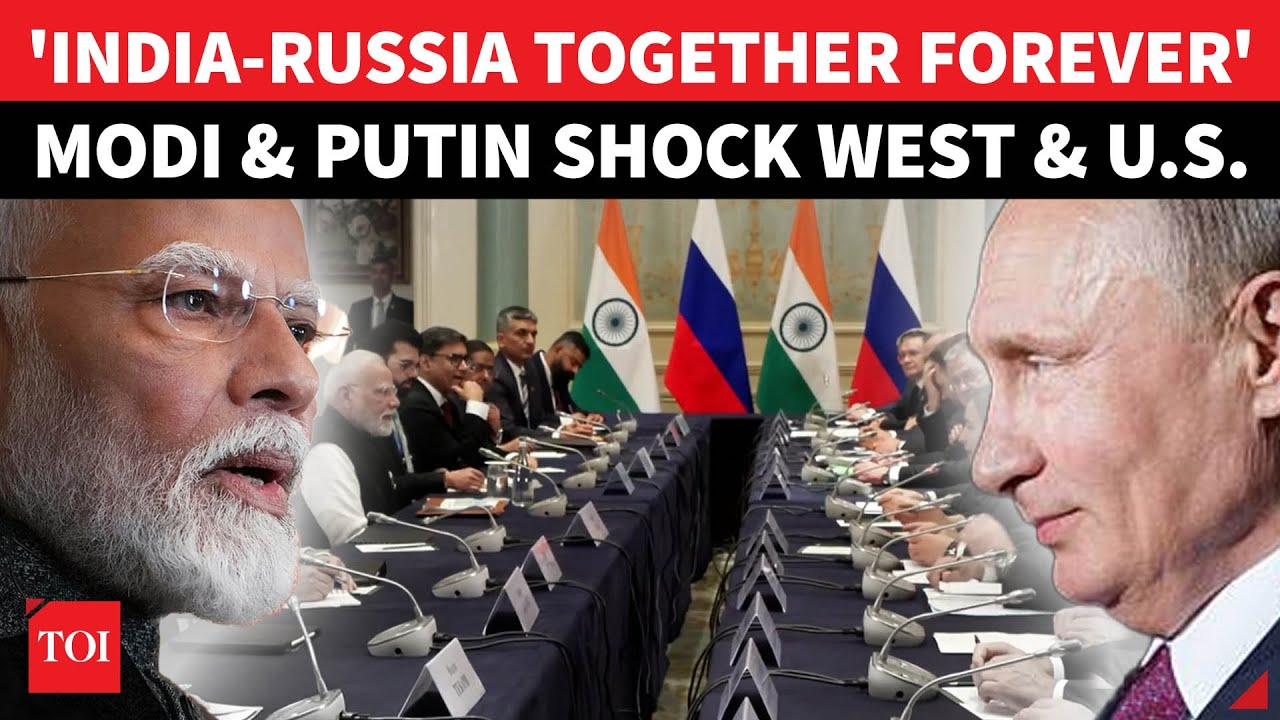 On Cam: Modi's RARE DEMAND To Putin; Watch Russian President's Reaction | India-Russia Bilateral