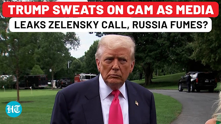 Trump Shaky On Camera After ‘Strike Moscow...’ Suggestion Goes Public, UK Media Leaks Zelensky Call