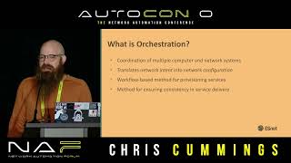 Celebrity A Real-World Approach to Intent-based Networking and Service Orchestration - Chris Cummings Profile