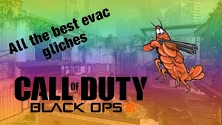 ALL THE BEST EVAC GLITCHES! (Black Ops 3)