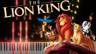 The Lion King Ultimate Medley - Piano Cover