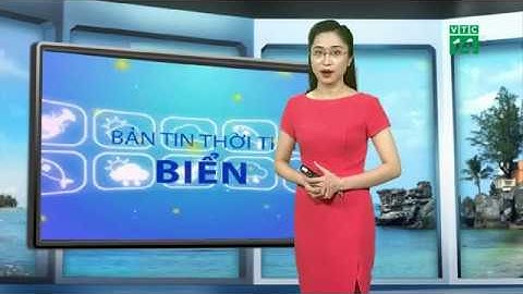Thời tiết biển 17/07/2018: Gió mạnh cấp 6 giật cấp 8 do bão số 3 Sơn Tinh | VTC14