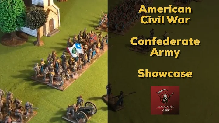 28mm American Civil War, Confederate Wargaming Army - Showcase