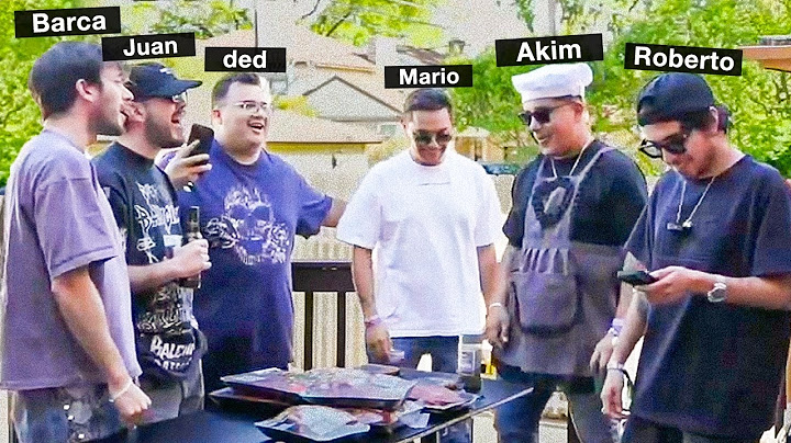 ESOS 4 HACEN UNA CARNITA ASADA
