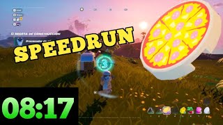 Hice un speedrun de conseguir una pizza con piña en Lego fortnite #speedrun #legofortnite #fortnite 