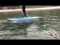 SUP-surfing by shores of Aarhus