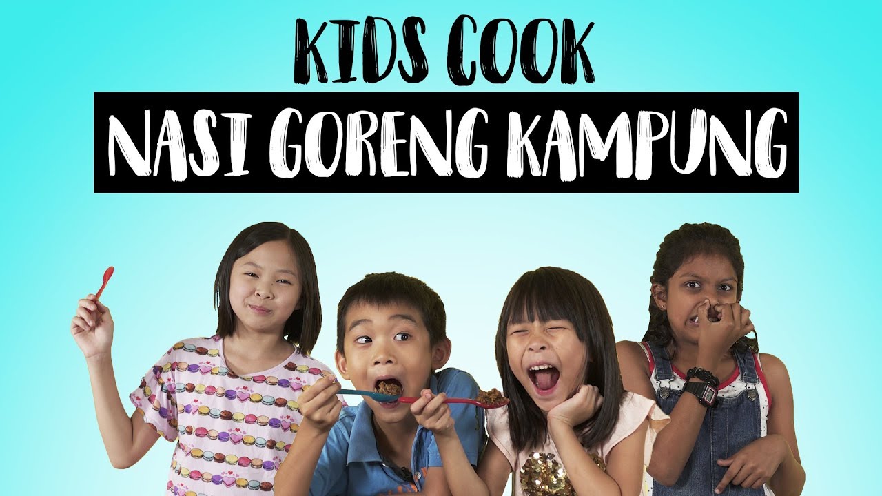 KIDS INVADE SAYS - Kids Cook Nasi Goreng Kampung | Episode 4