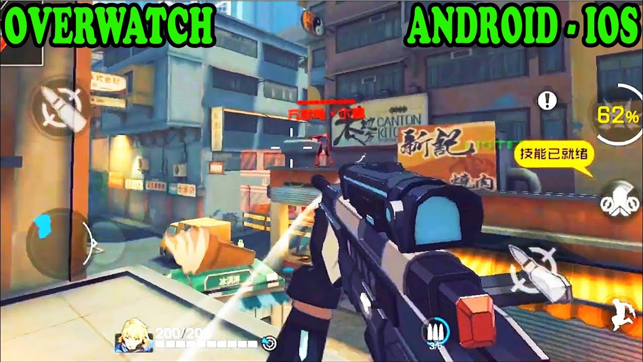 7 Hero Shooter Games like Overwatch On Mobile Android iOS