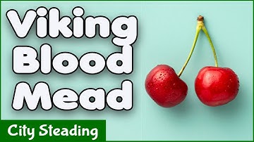 Homemade Viking Blood Mead (Cherry Melomel)