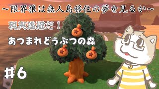 【あつまれどうぶつの森】限界だから無人島に高飛びします。#6【金色ホロウ】