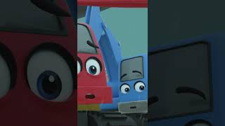 Can The Team Rescue Scout? 🚧 🚜 #danger | Digley and Dazey #shorts | Kids Construction Truck Cartoons