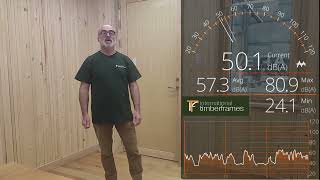 How DLT Mass Timber Helps Reduce Noise | Sound Demo with Sigi at International Timberframes How DLT Mass Timber Helps Reduce Noise | Sound Demo with Sigi at International Timberframes