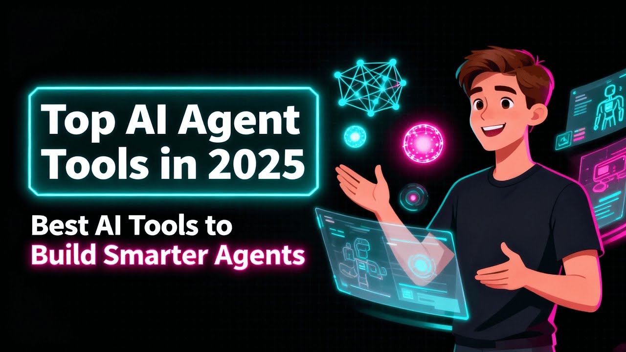 Top AI Agent Tools in 2025 - LangChain, CrewAI, AutoGPT and More - YouTube
