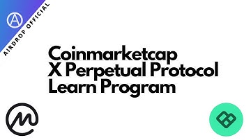 Coinmarketcap X Perpetual Protocol Learn Program with quiz answers