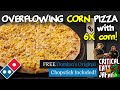 Domino's Japan: Overflowing Corn & English Cheddar Cheeseburger Pizza! | with Sara