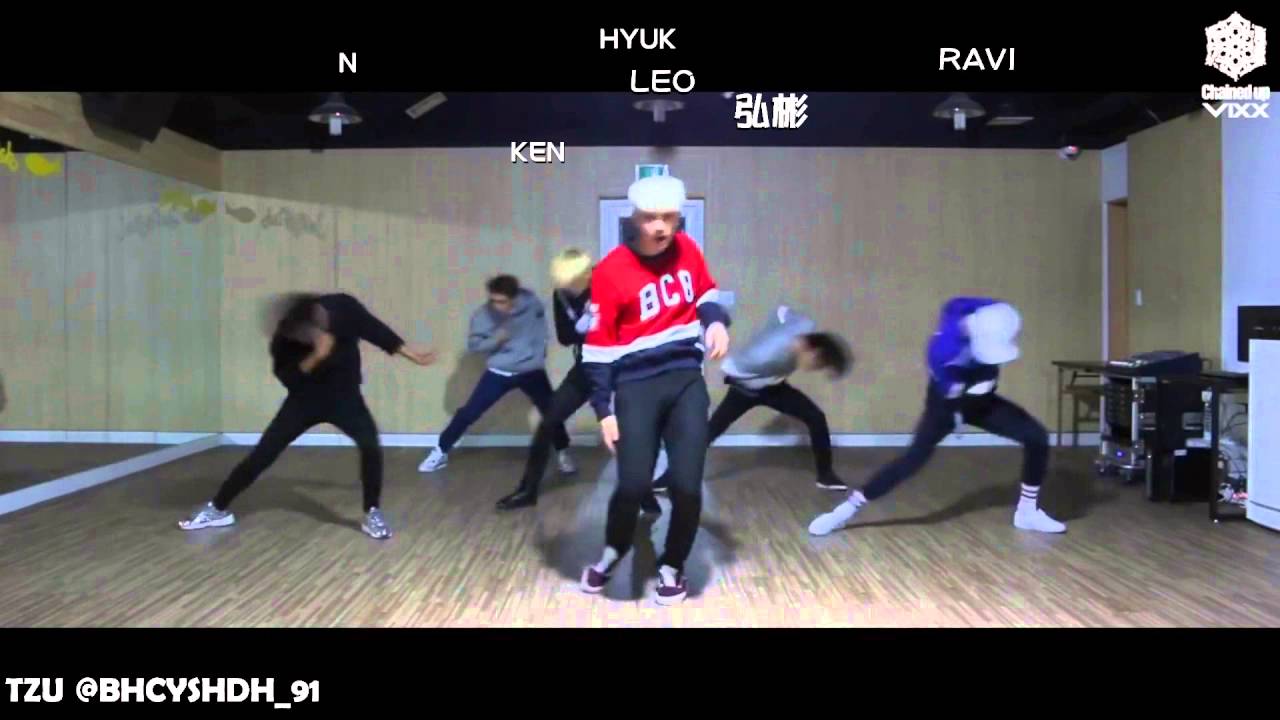 vixx chained up dance practice vixx chained up dance practice