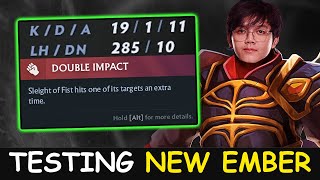 TESTING NEW EMBER SPIRIT PATCH 7.36 - Mikoto ember spirit ft Ponyo vs Jhocam WS Bbka Kokz Dota 2