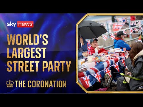 King's coronation: morecambe bay to attempt street party world record
